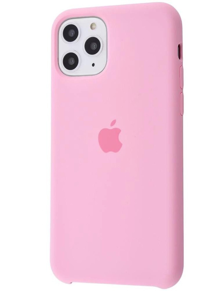 Силіконовий Чохол Накладка Silicone Case для iPhone 11 Pro Max Light Pink No Brand (254091985)