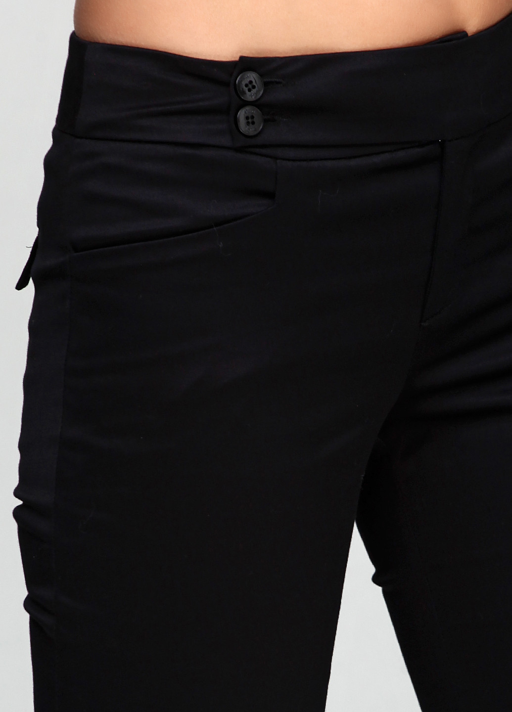 Черные классические демисезонные прямые брюки Liu Jo