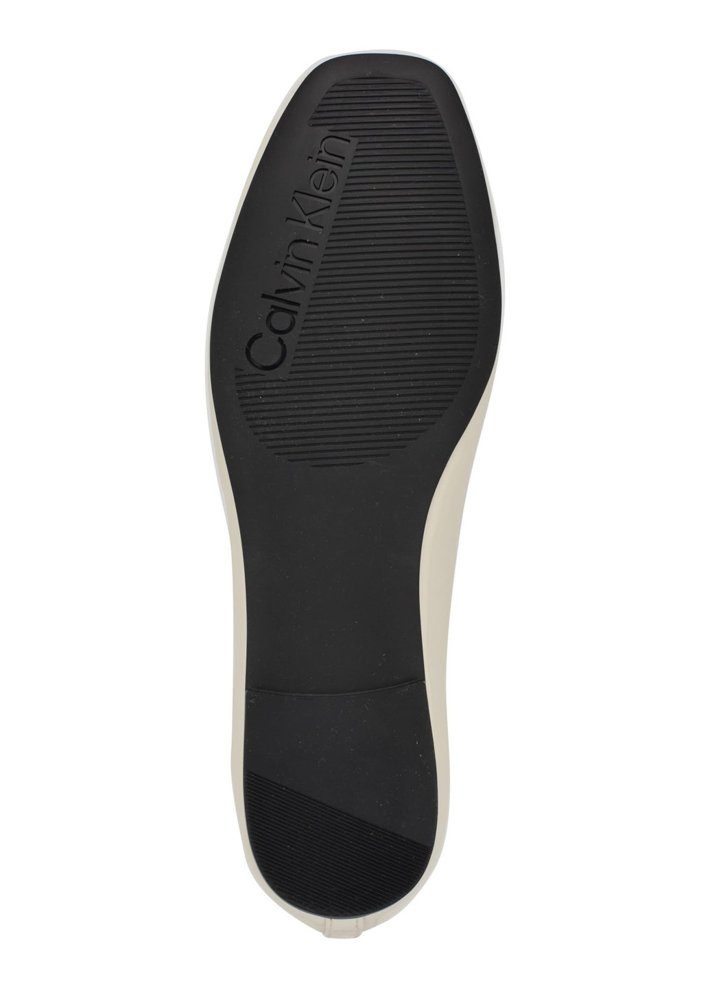 Женские балетки Calvin Klein | молочные однотонные логотип, бант искусственная кожа (332671392)