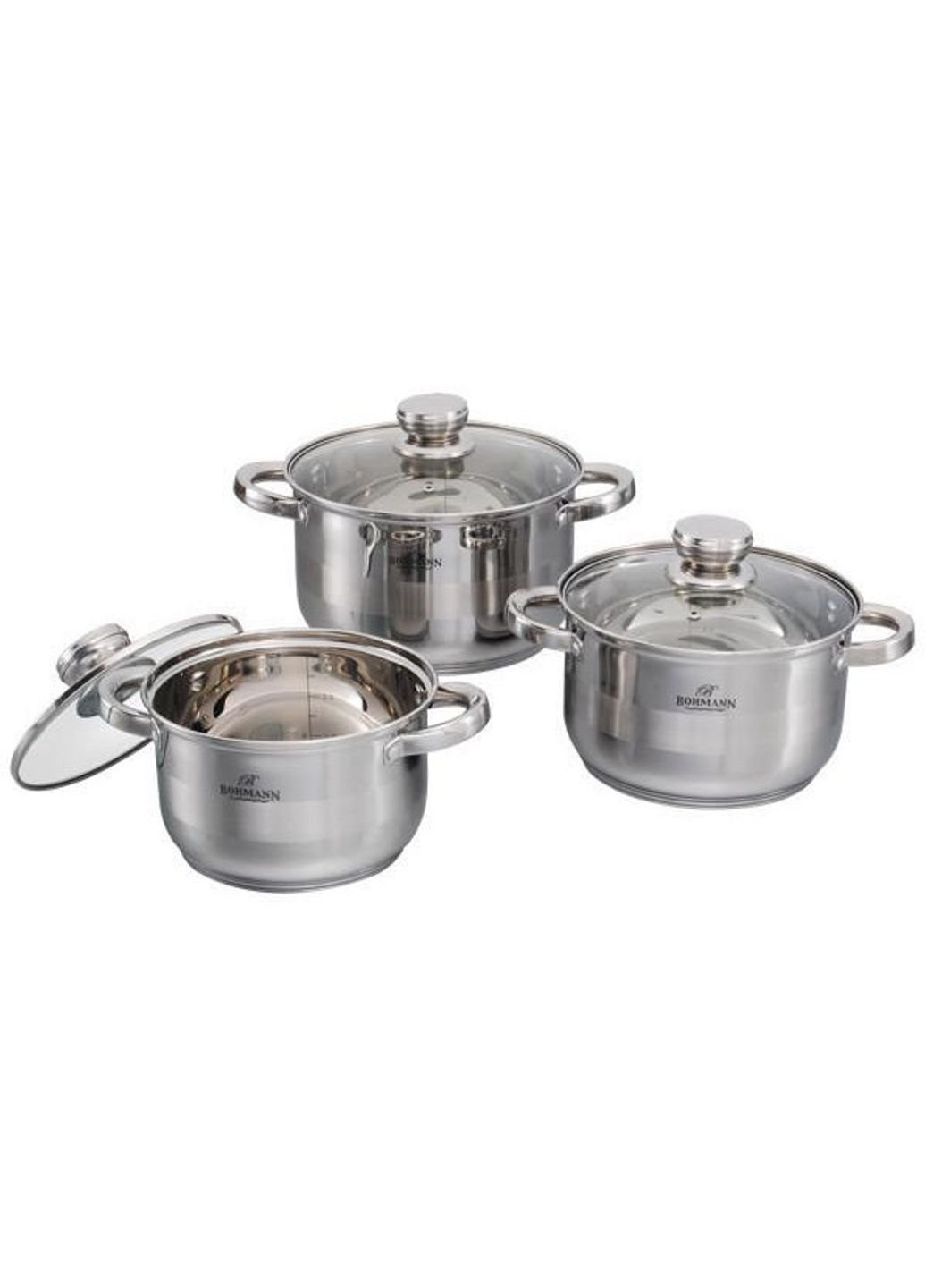 Набір каструль BH-06-275 6 предметів Bohmann (253625875)