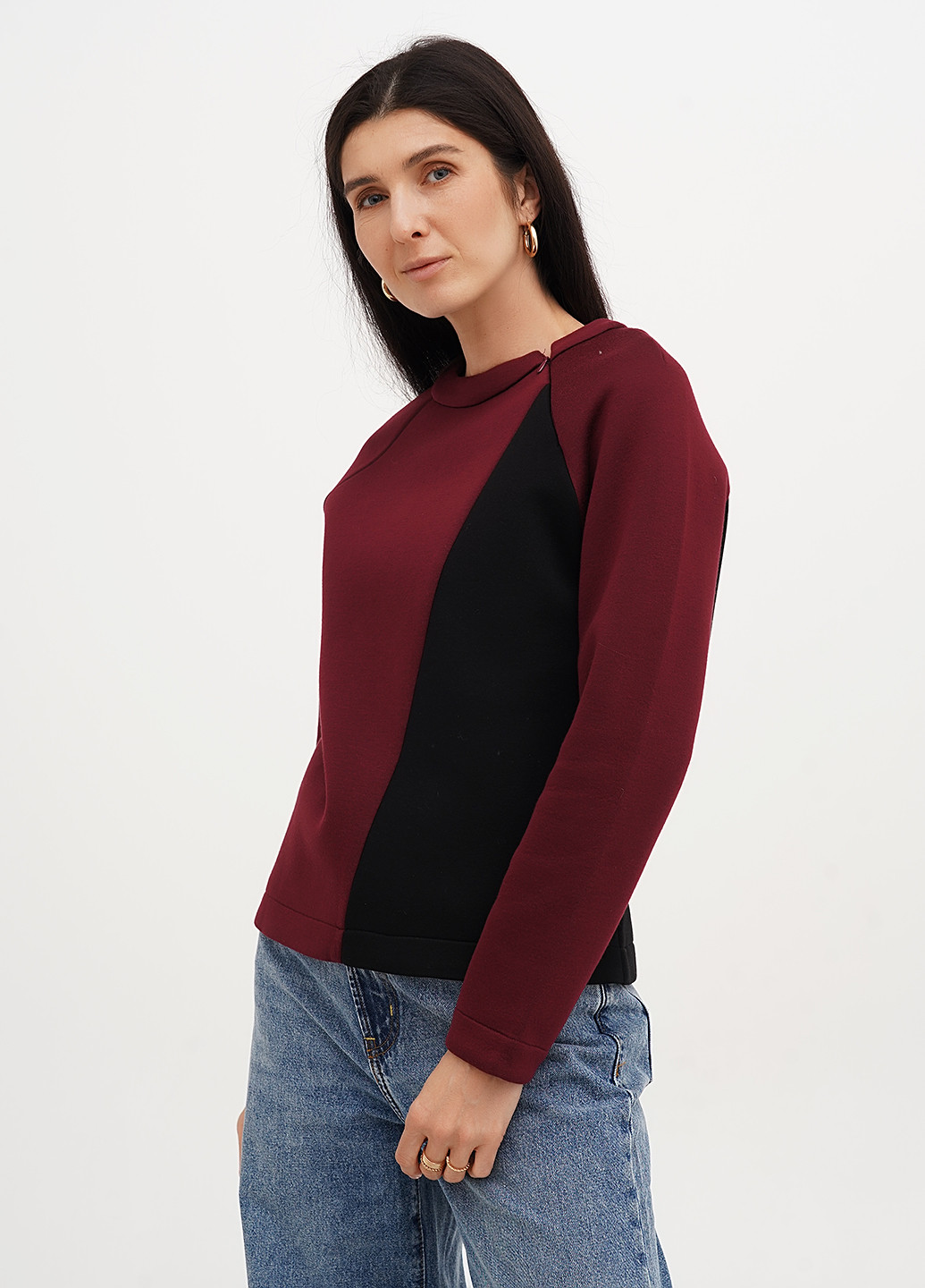 Бордовая блуза C&A