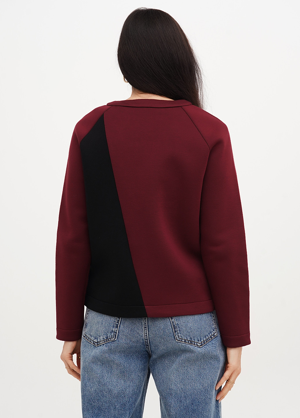 Бордовая блуза C&A