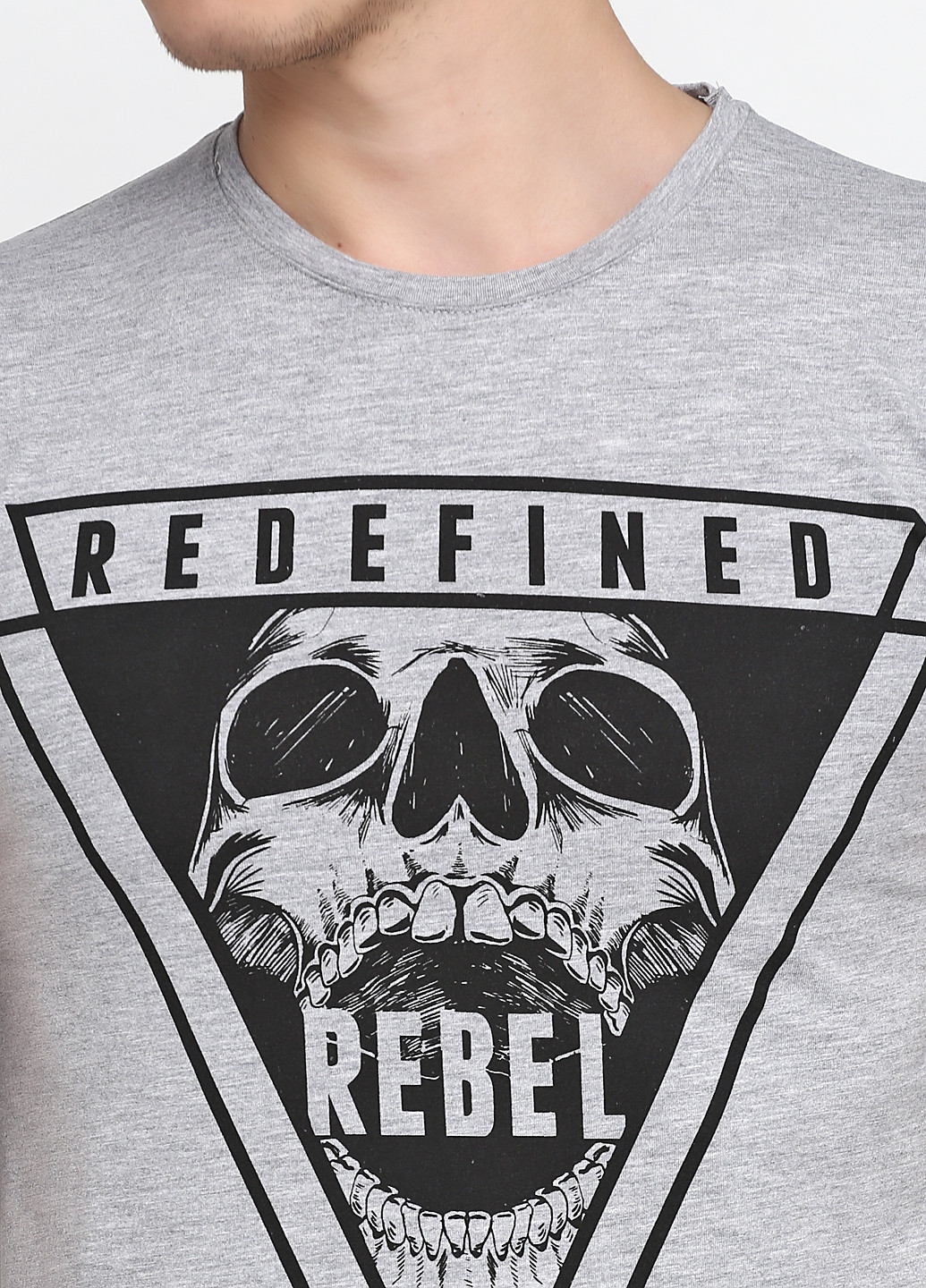 Сіра футболка Rebel
