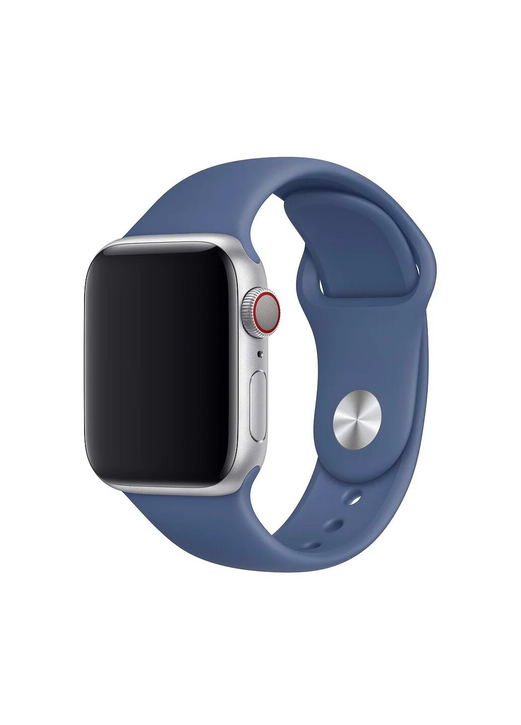 Ремінець Sport Band для Apple Watch 38 / 40mm силіконовий синій спортивний Series 6 5 4 3 2 1size (s) Alaskan Blue ARM (222374845)