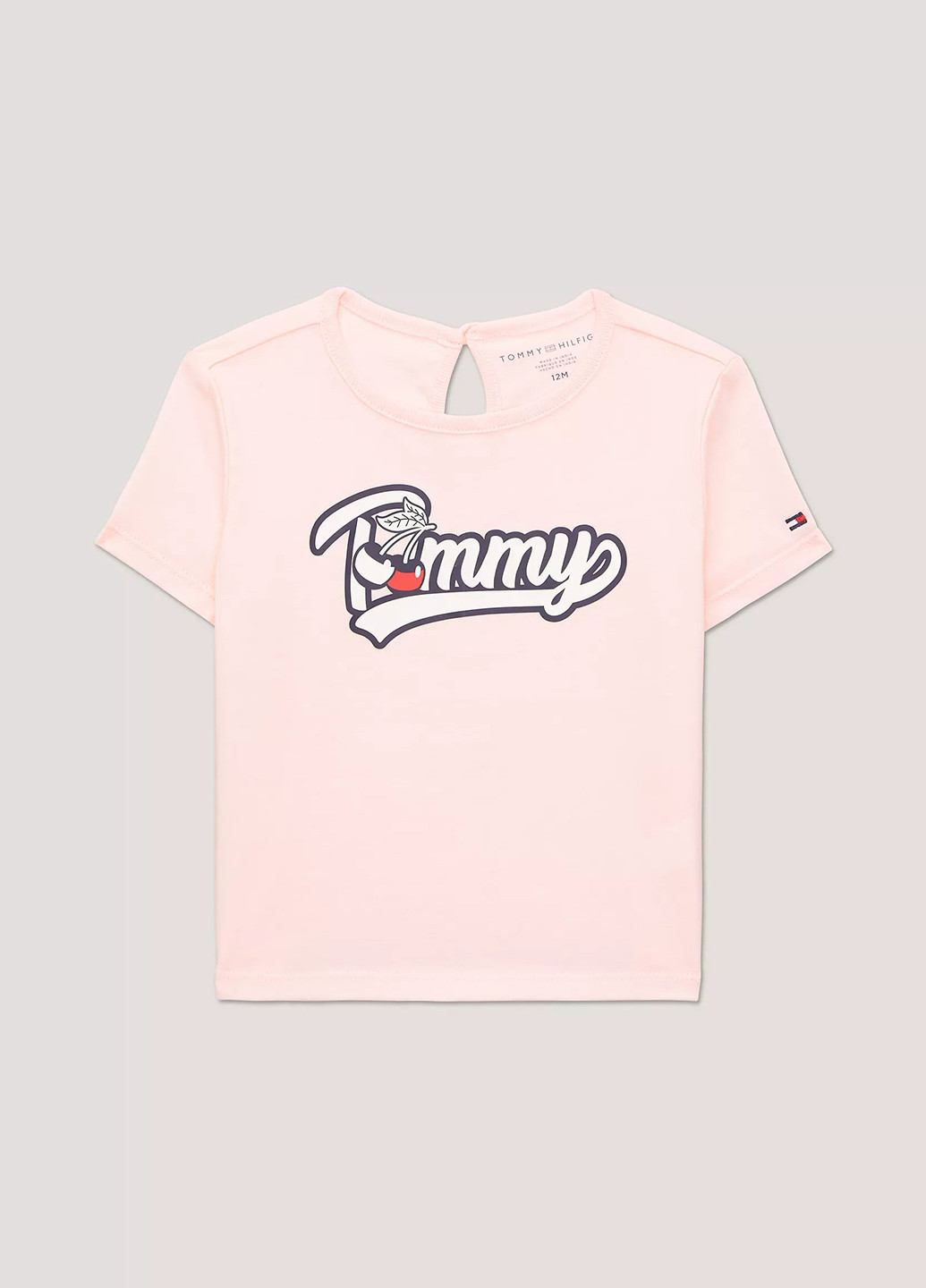 Рожева літня футболка Tommy Hilfiger