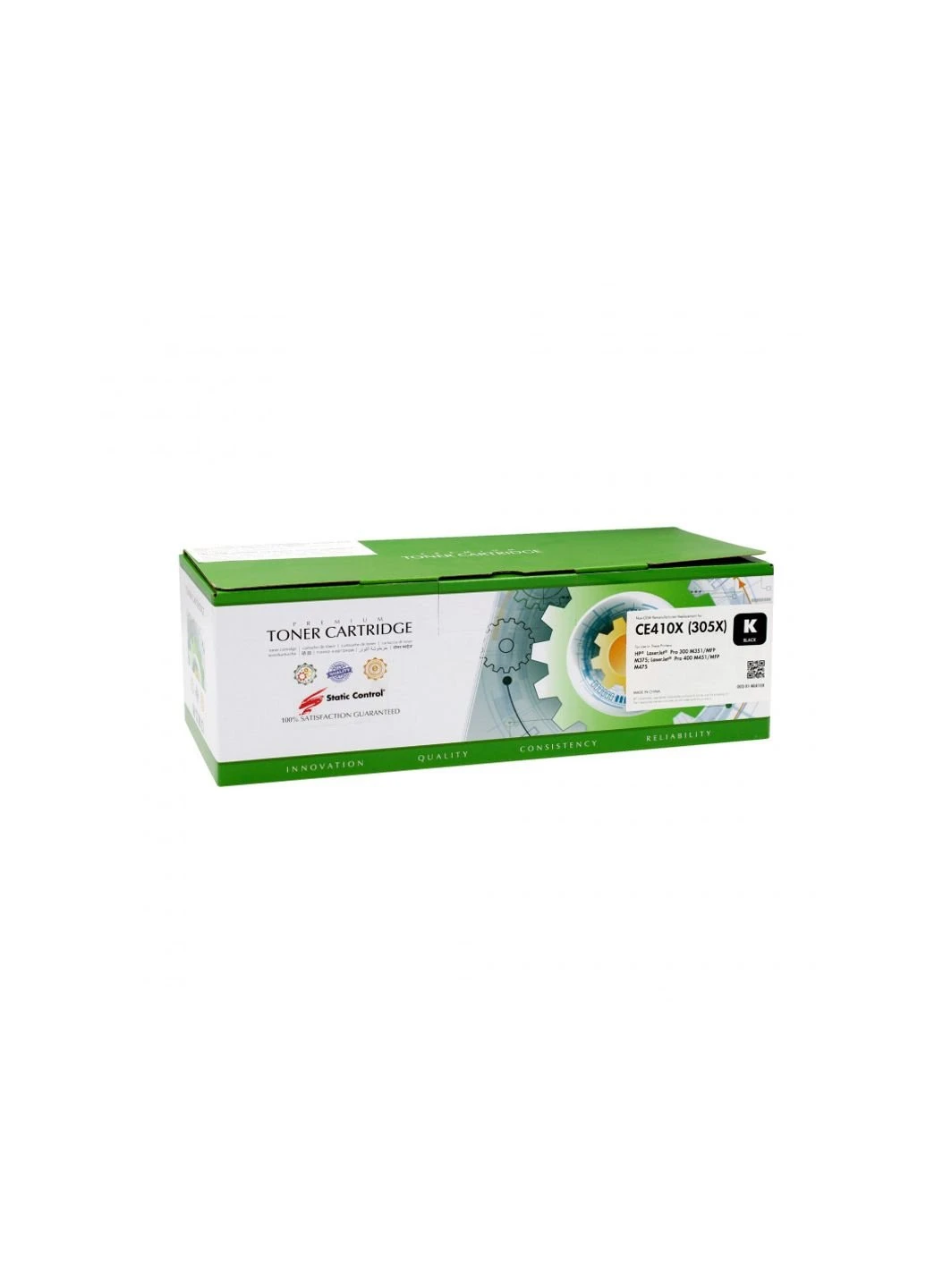 Картридж Static Control (002-01-RE410X) Vinga HP CLJP CE410X (305X) 4k black (247617296)