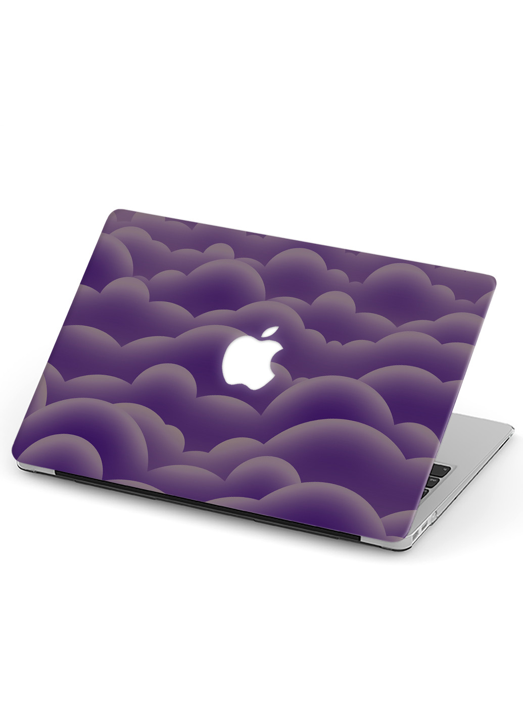 Чохол пластиковий для Apple MacBook 12 A1534 / A1931 Фіолетові хмари (3365-2802) MobiPrint (219124356)