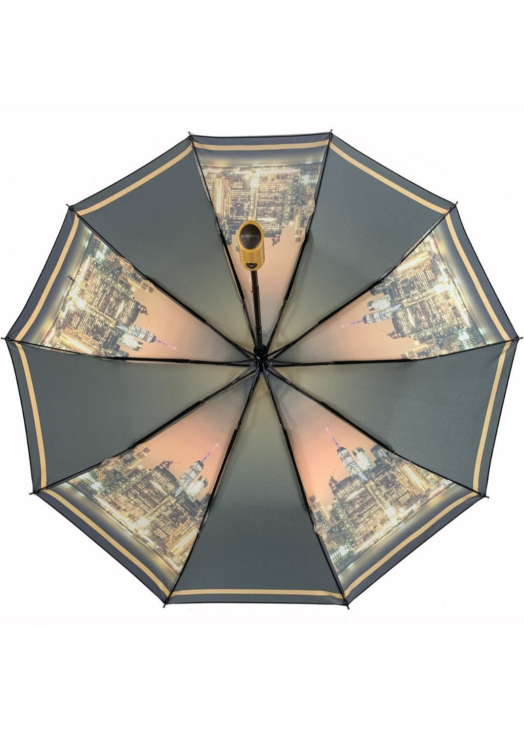Жіночий складаний парасольку-напівавтомат 102 см Flagman (195705696)