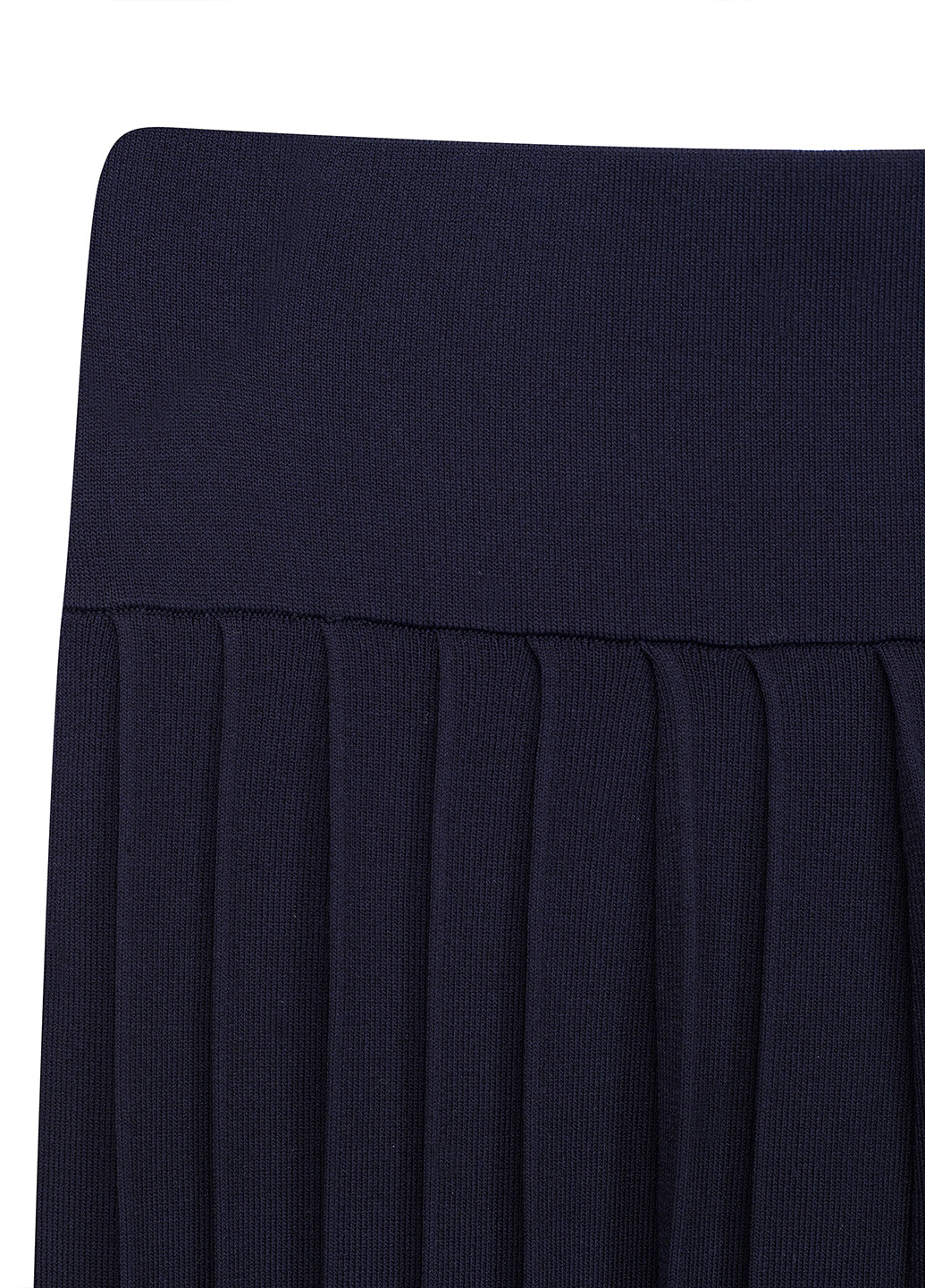 Темно-синяя кэжуал однотонная юбка Apart плиссе