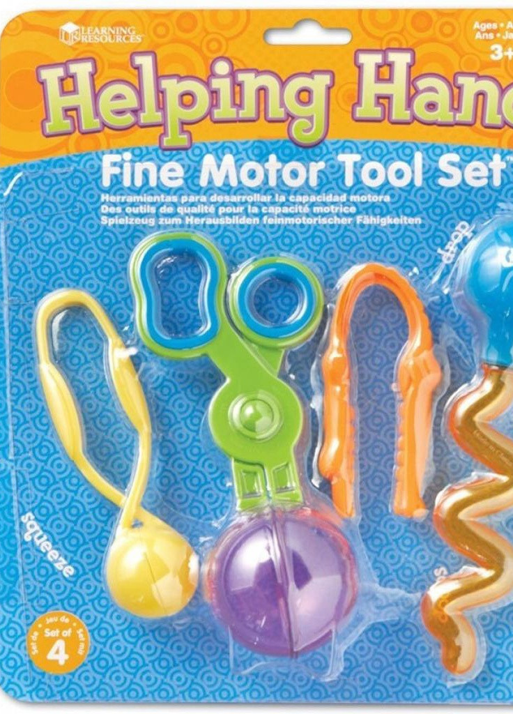 Розвиваюча іграшка Маленькі ручки Веселі інструменти (LER5558) Learning Resources Маленькие ручки Веселые инструменты (203983816)