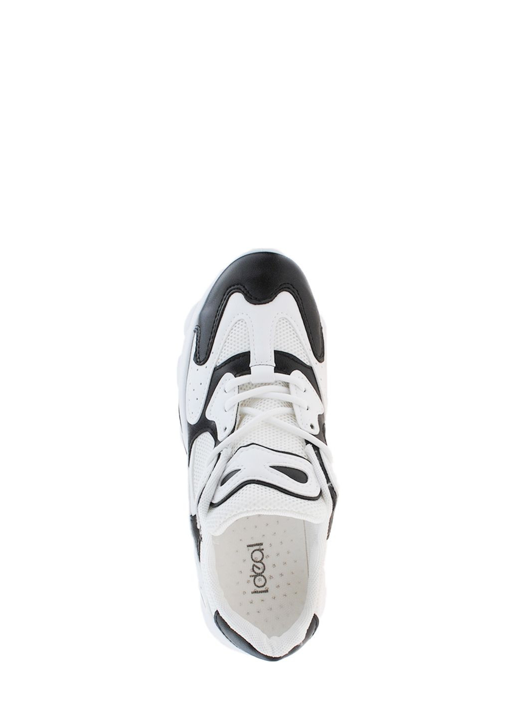 Комбіновані осінні кросівки w103 white Ideal