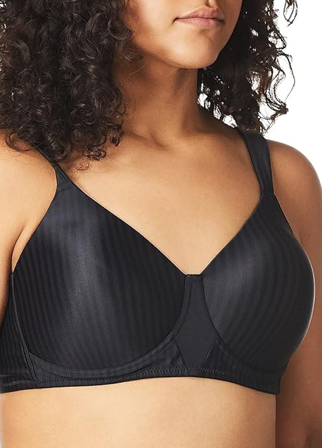 Чорний бралетт бюстгальтер Playtex з кісточками нейлон