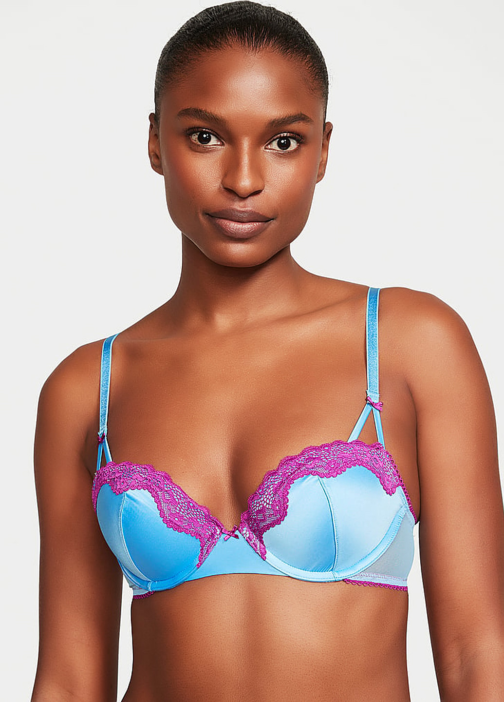 Комбинированный демисезонный комплект (бюстгальтер, трусики) Victoria's Secret