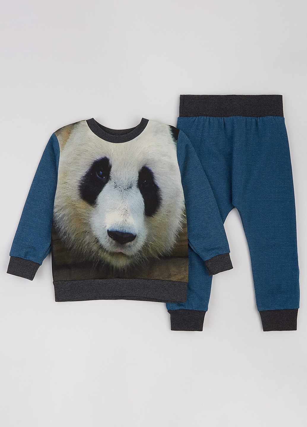 Синій демісезонний костюм (світшот, штани) брючний ArDoMi