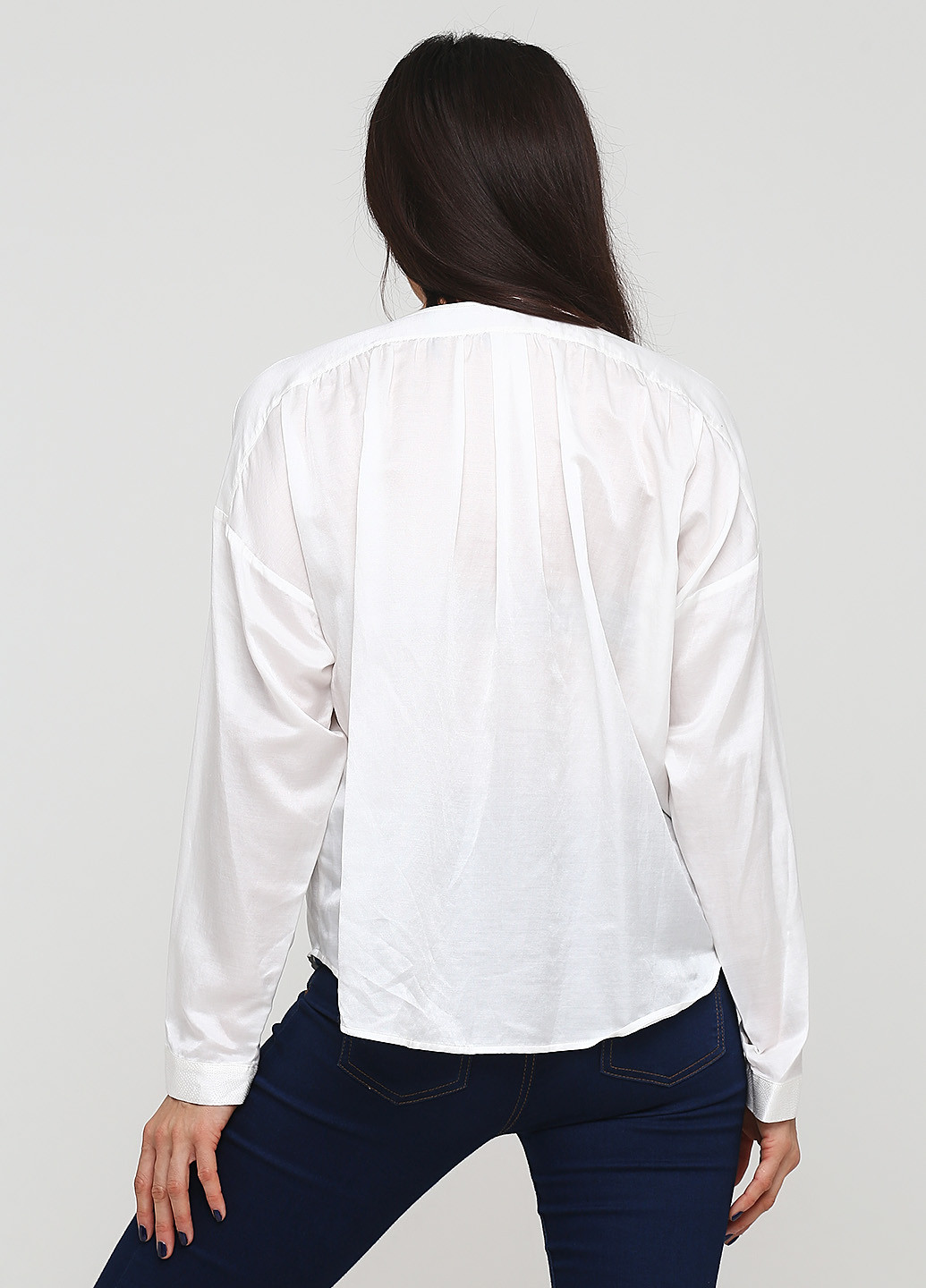 Белая демисезонная блуза Kookai