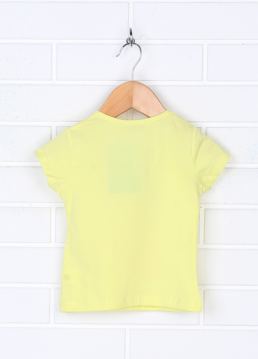Світло-жовта літня футболка з коротким рукавом Essu