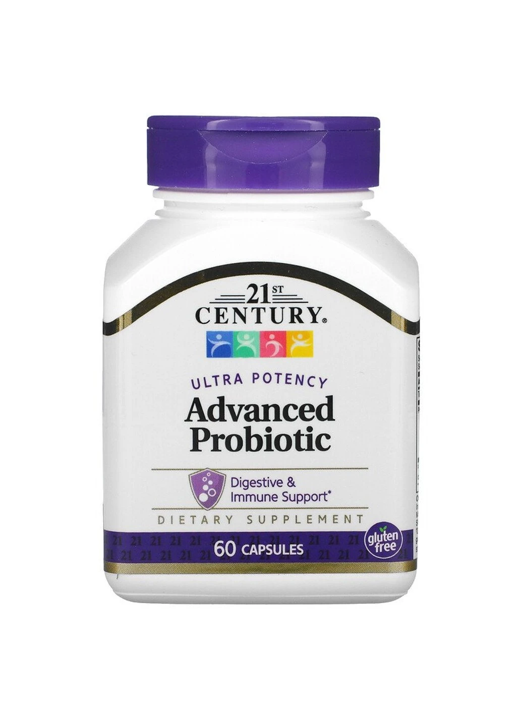Пробіотикии Ultra Potency Advanced Probiotic 60 капсул 21st Century (255407451)