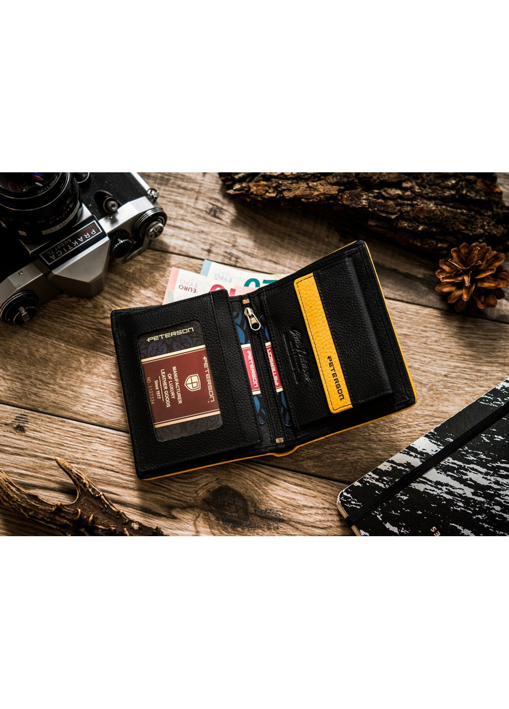 Гаманець чоловічий шкіряний PTN 302.03 Peterson (254314413)