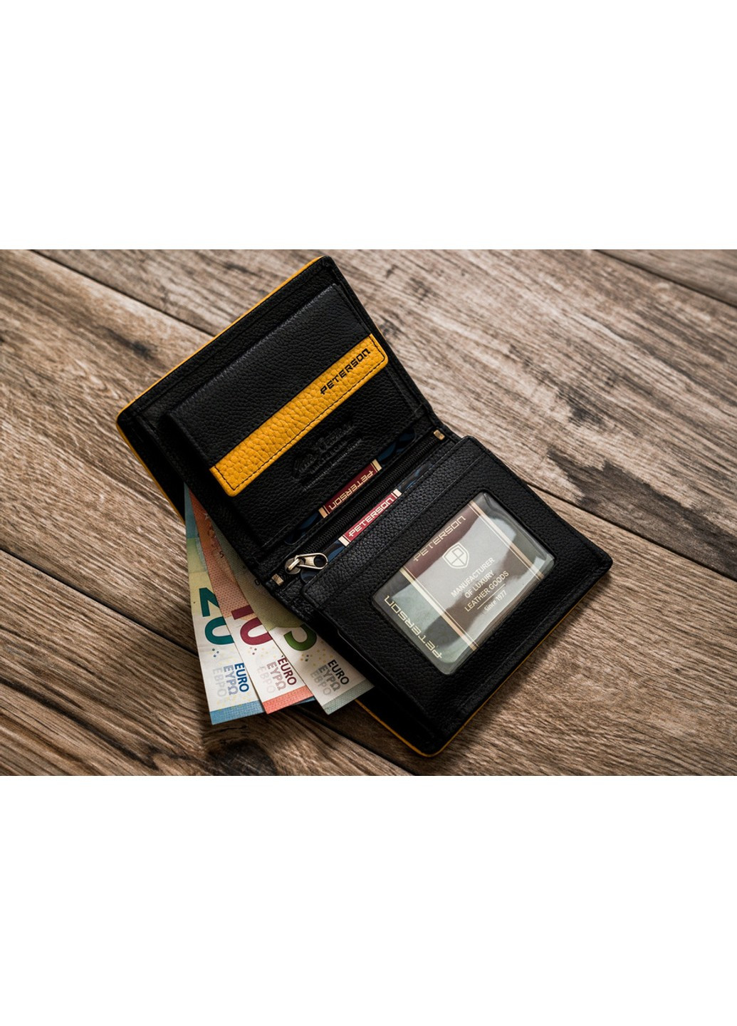 Гаманець чоловічий шкіряний PTN 302.03 Peterson (254314413)