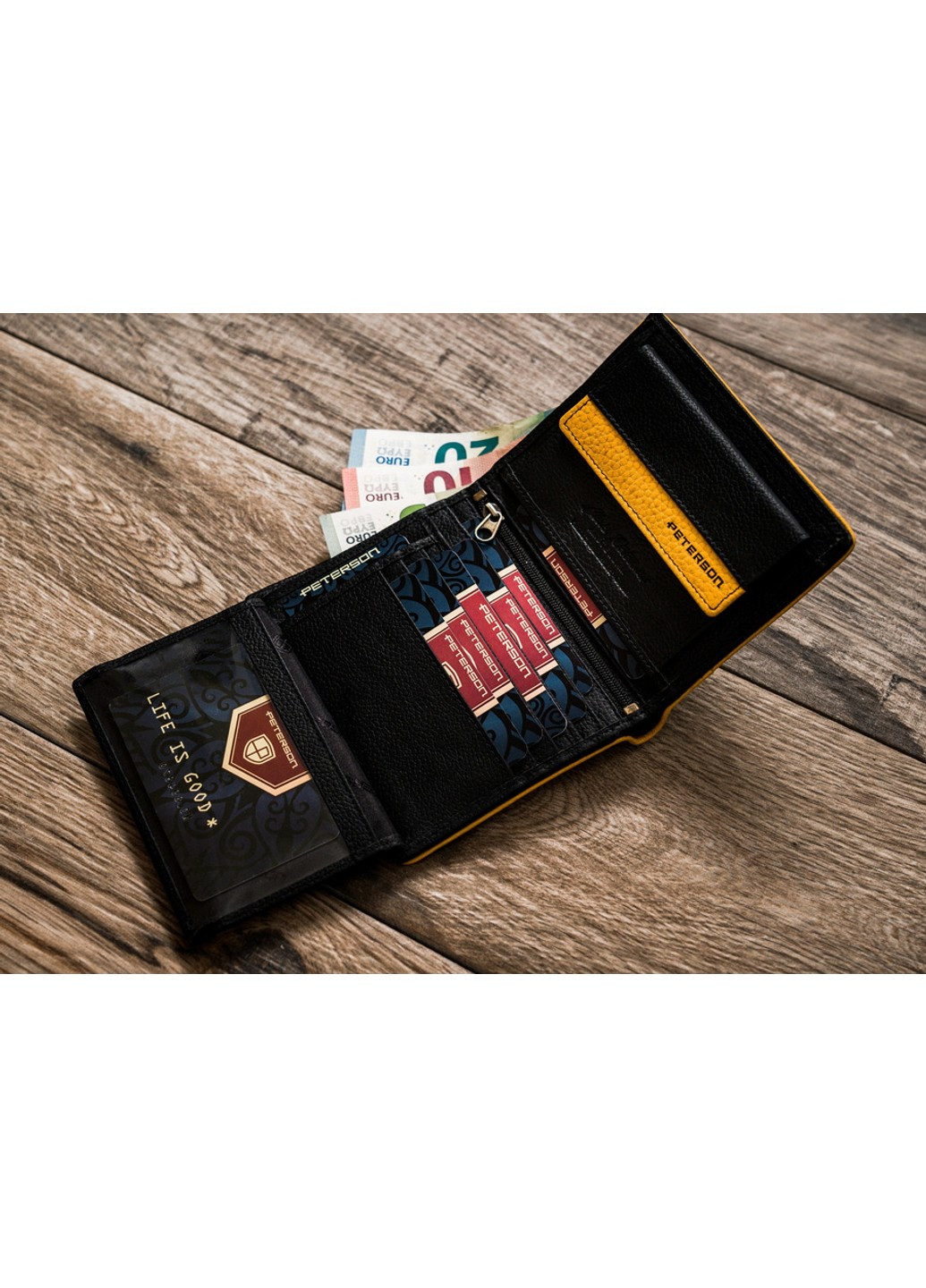 Гаманець чоловічий шкіряний PTN 302.03 Peterson (254314413)