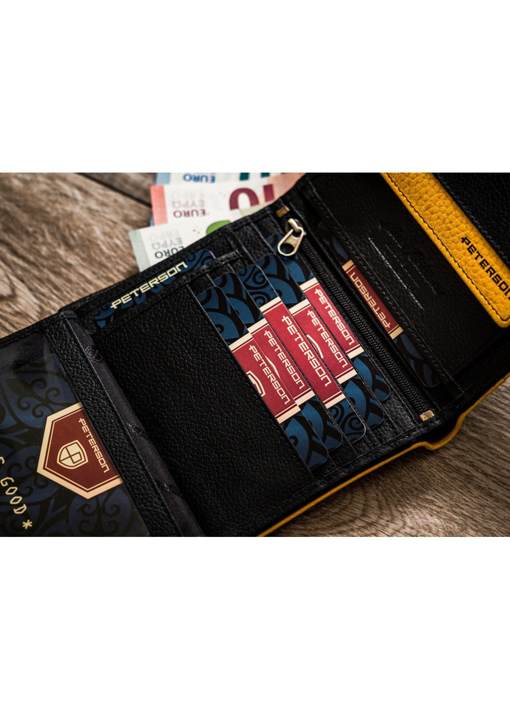 Гаманець чоловічий шкіряний PTN 302.03 Peterson (254314413)