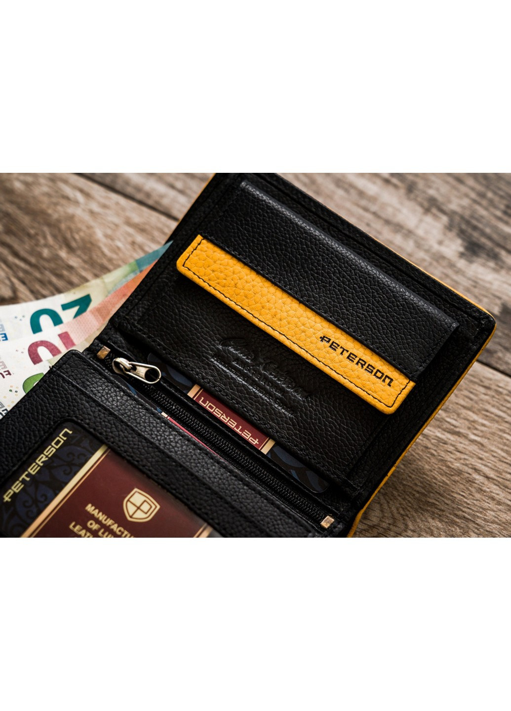Гаманець чоловічий шкіряний PTN 302.03 Peterson (254314413)