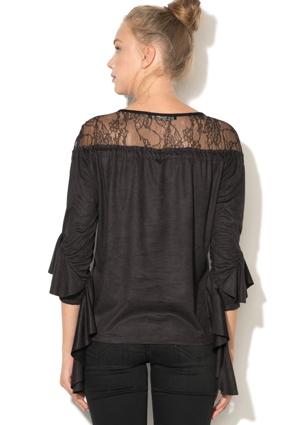 Чёрная блуза Fornarina