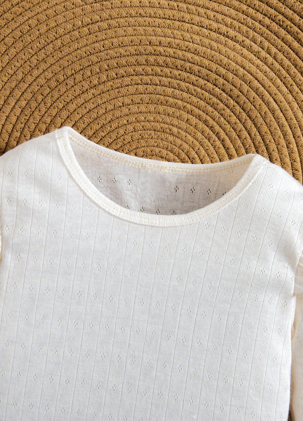 Біла всесезон піжама (лонгслів, штани) лонгслів + брюки SHEIN