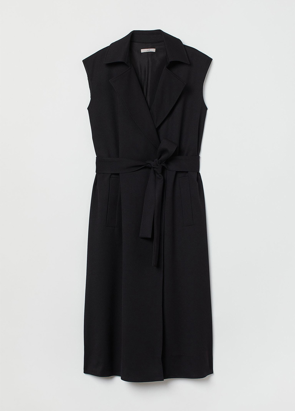 Чорна кежуал сукня сукня-жакет H&M однотонна