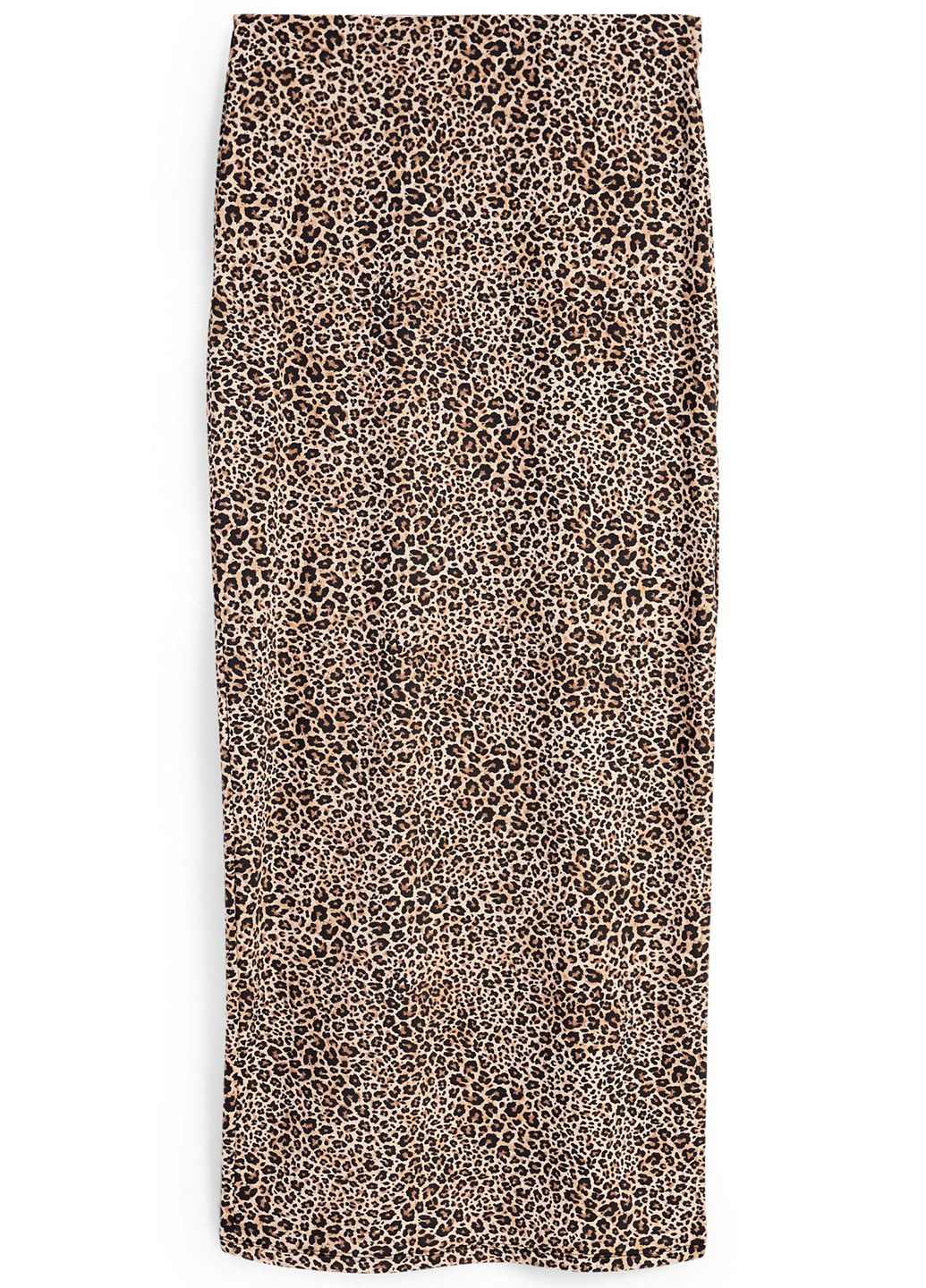 Бежевая кэжуал леопардовая юбка C&A