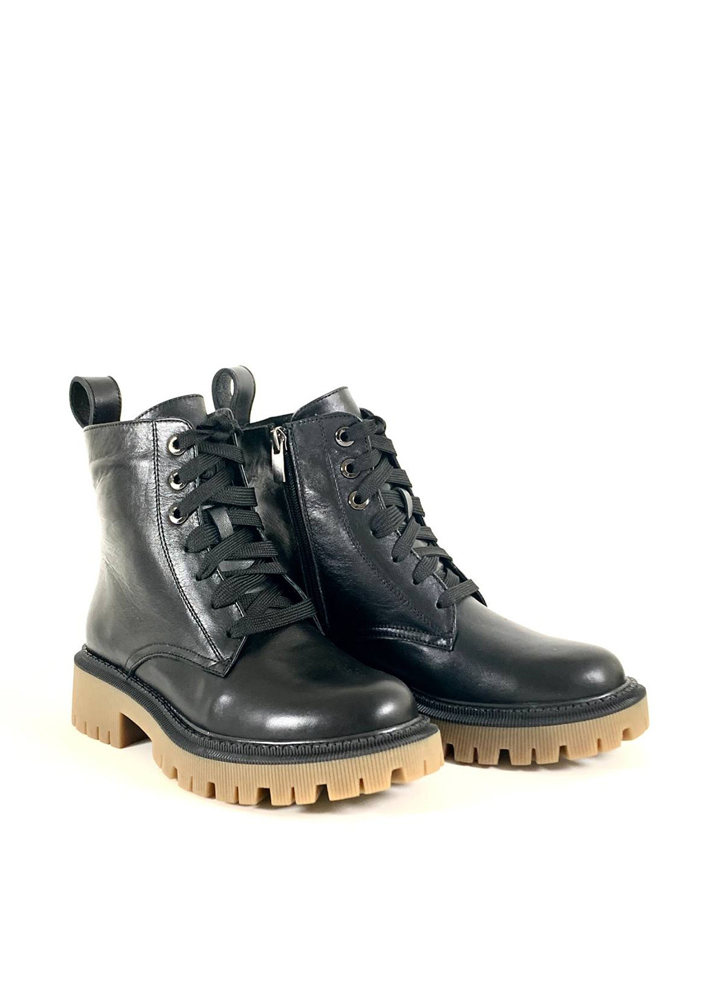 Осенние ботинки берцы Nube со шнуровкой, на тракторной подошве