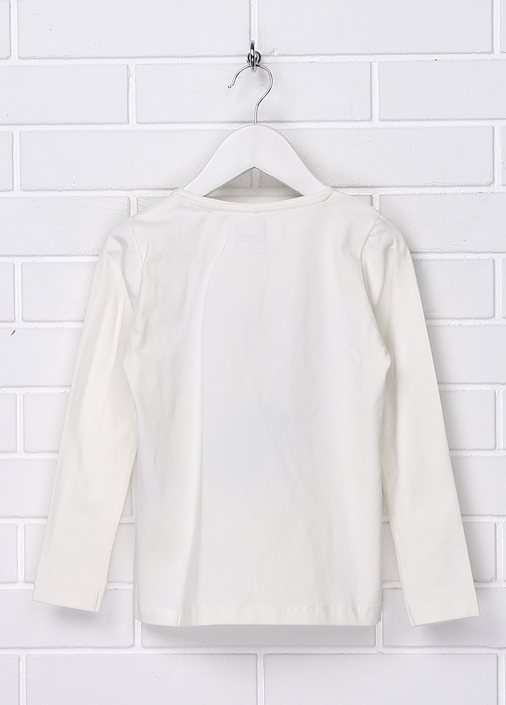 Молочный демисезонный кэжуал лонгслив Name it