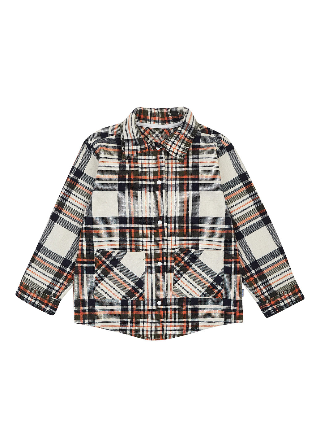 Серая кэжуал рубашка в клетку dexter's