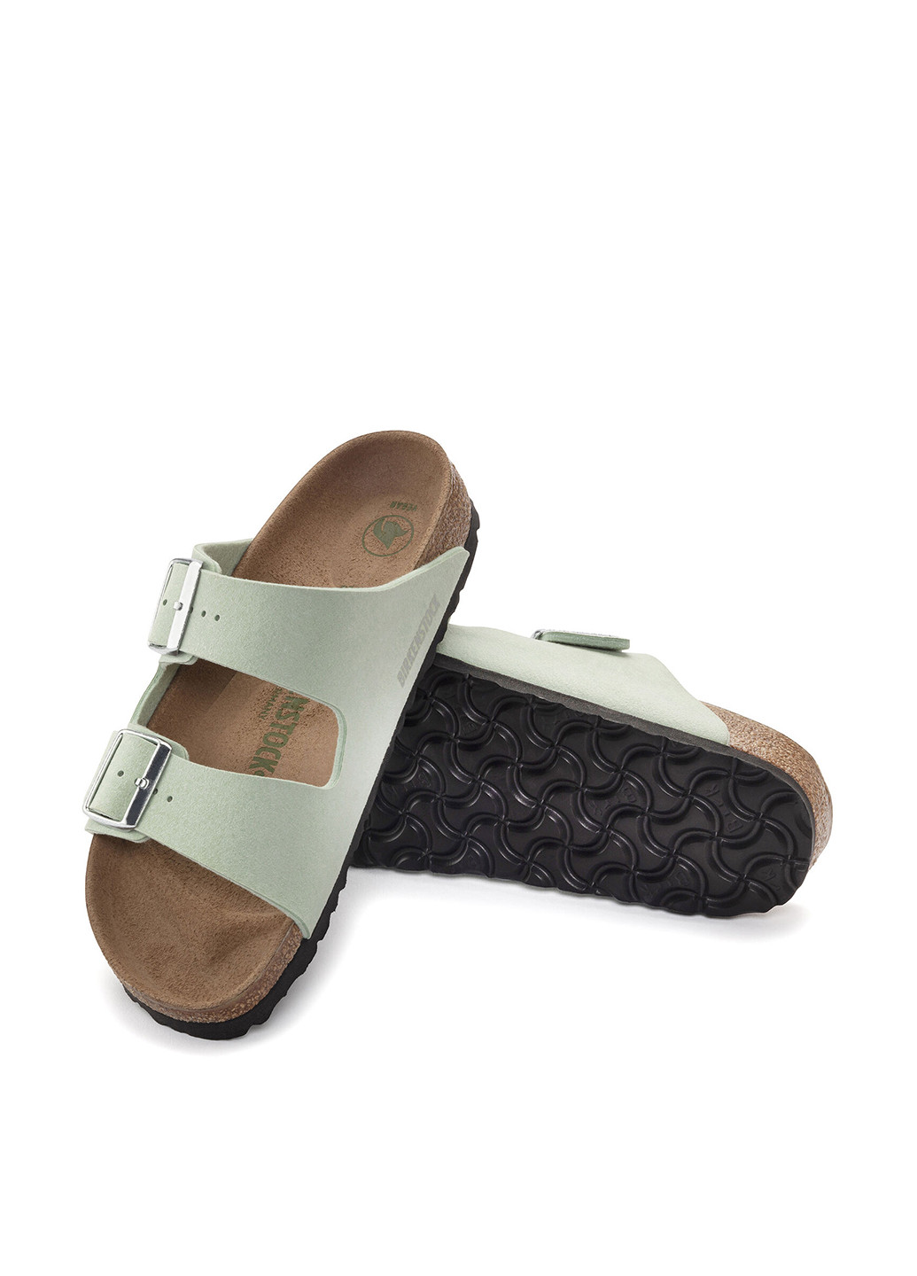 Фисташковые шлепанцы Birkenstock