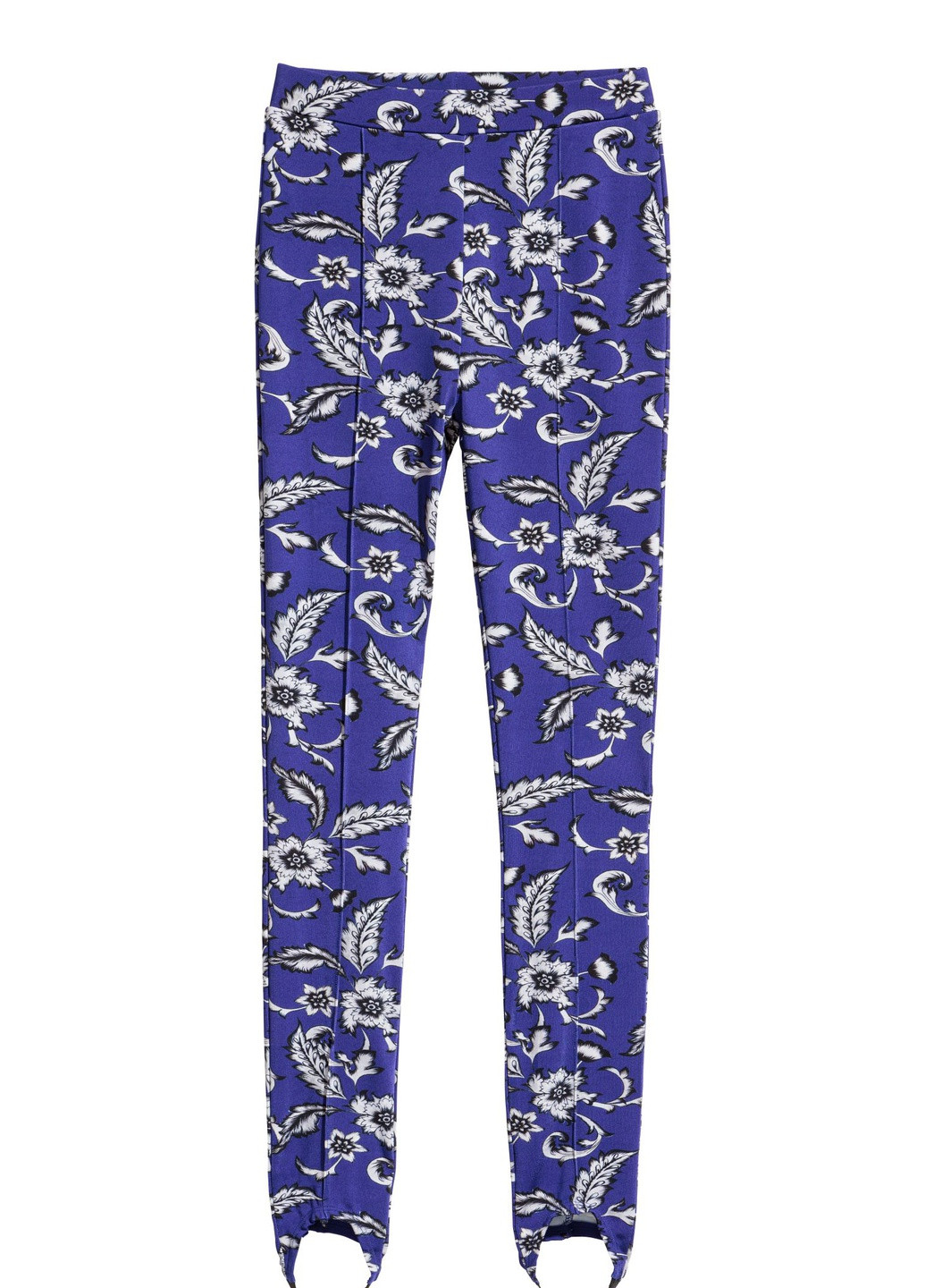 Синие летние леггинсы H&M