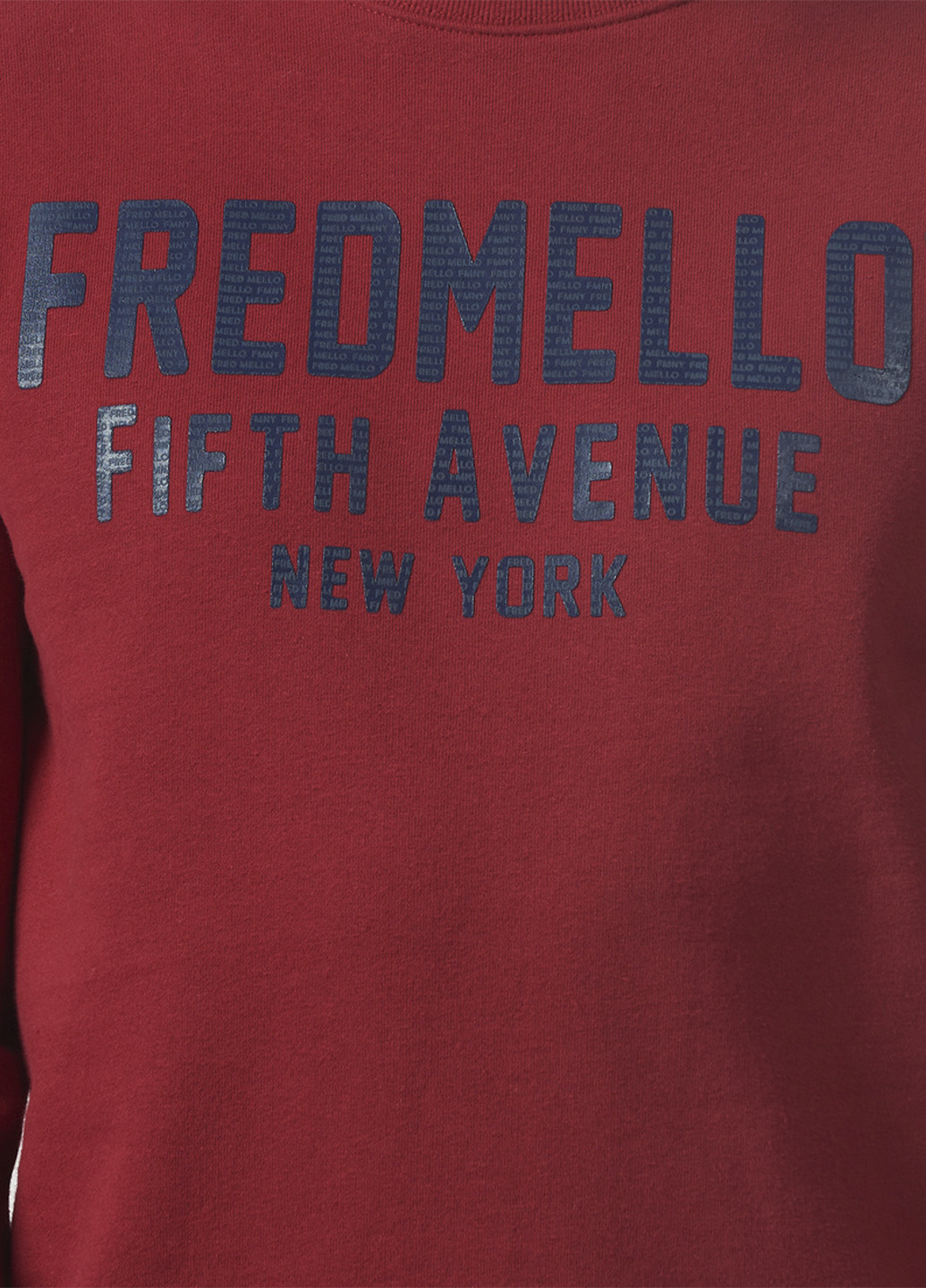Бордовый демисезонный джемпер Fred Mello