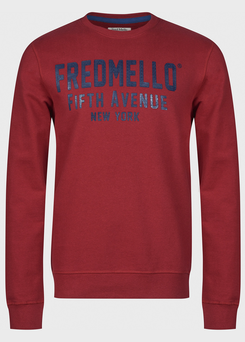 Бордовый демисезонный джемпер Fred Mello