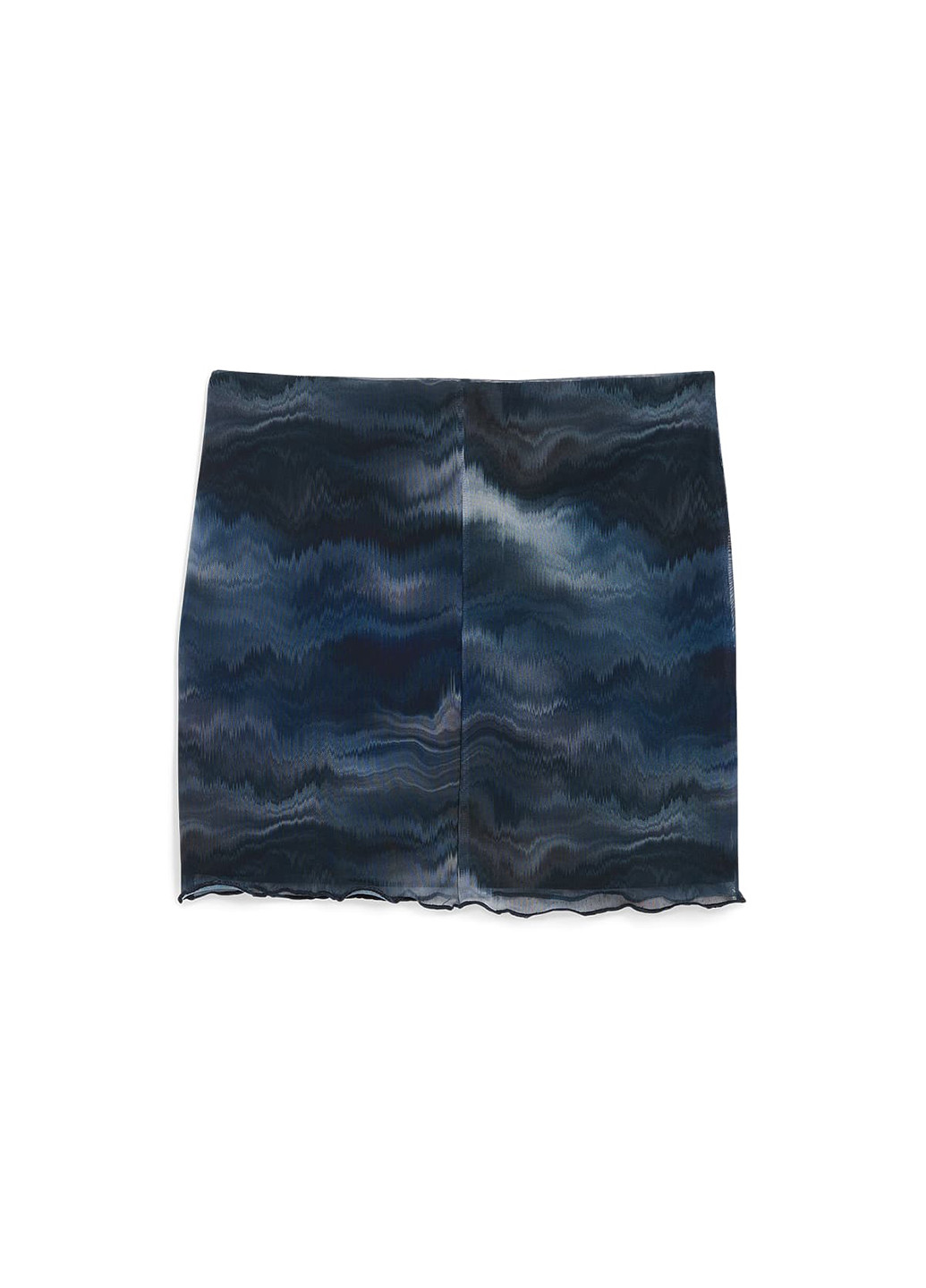 Темно-синяя кэжуал тай-дай юбка C&A