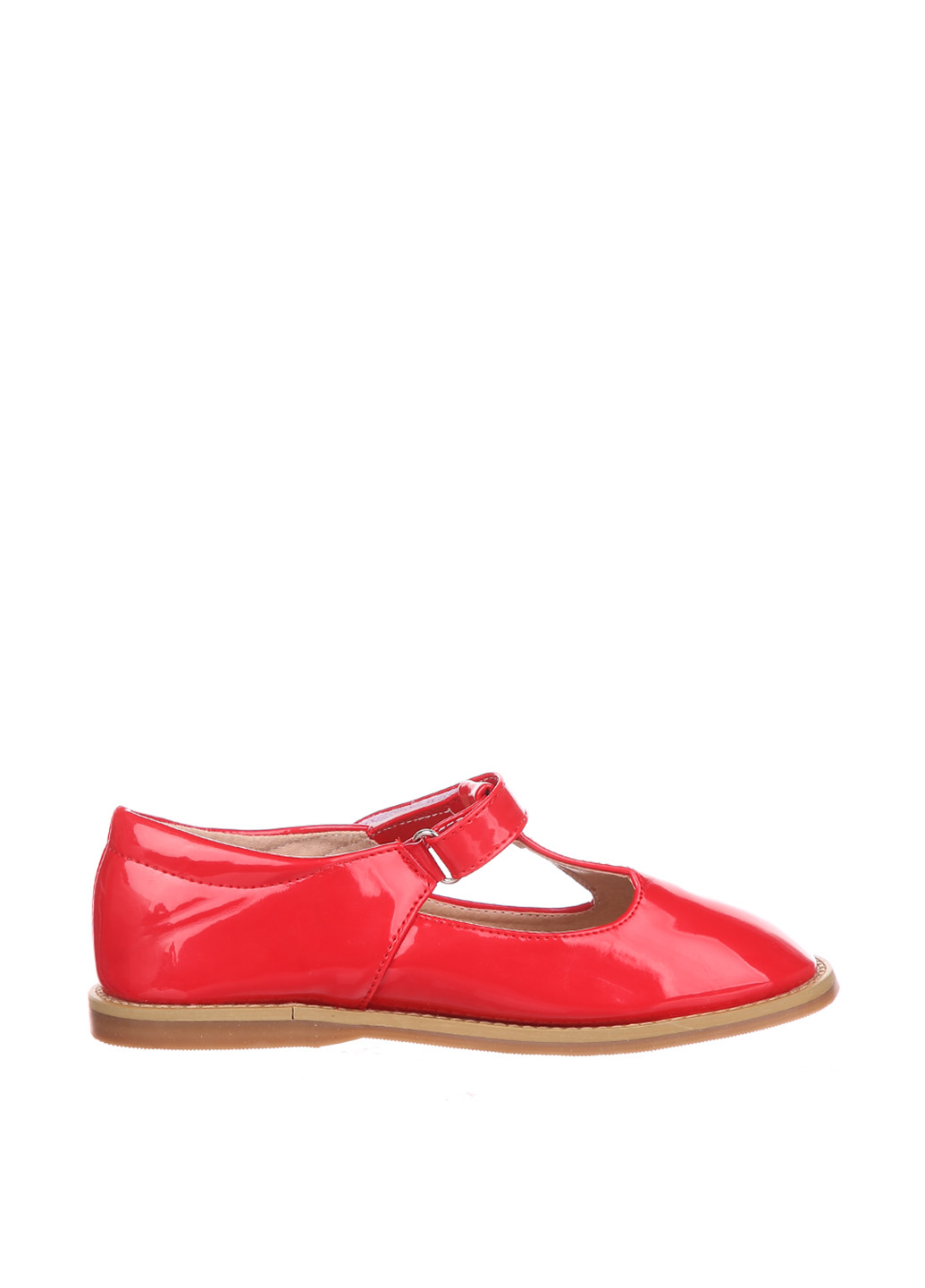 Красные туфли на низком каблуке SHEIN