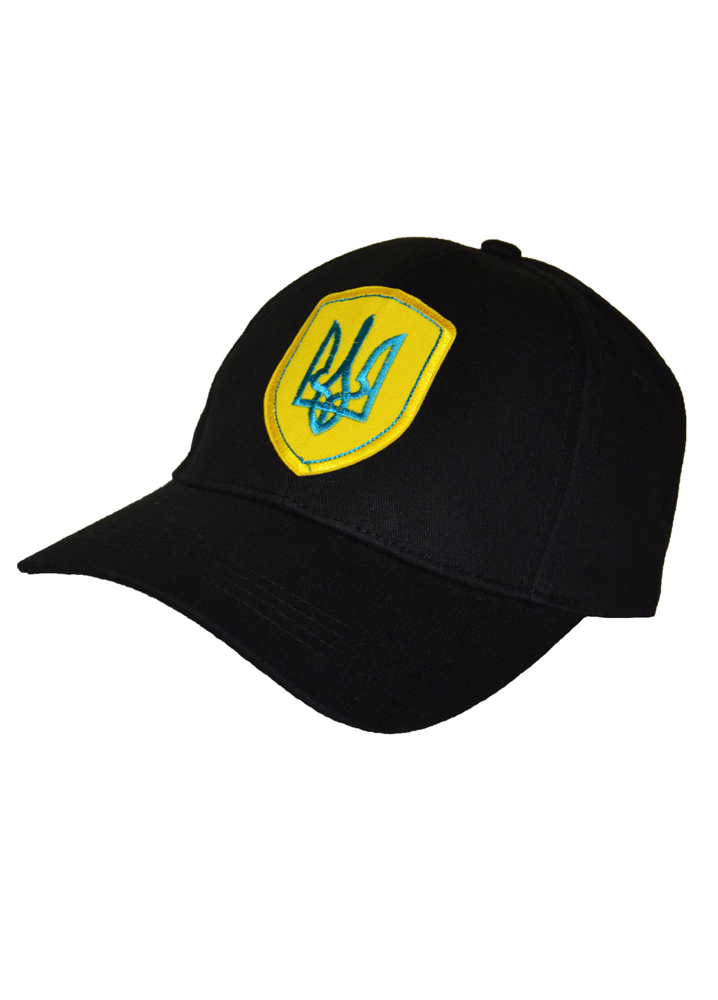 Кепка No Brand бейсболка украинская символика чёрная кэжуал хлопок