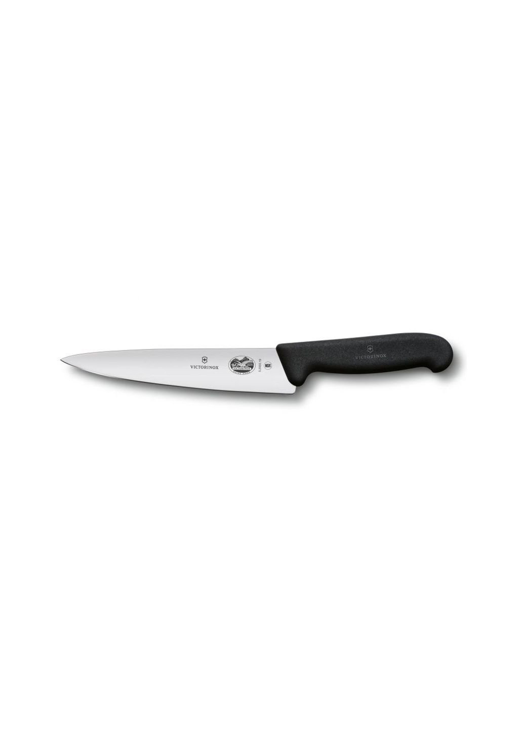 Кухонный нож Fibrox Carving 19 см Black (5.2003.19) Victorinox (254076819)