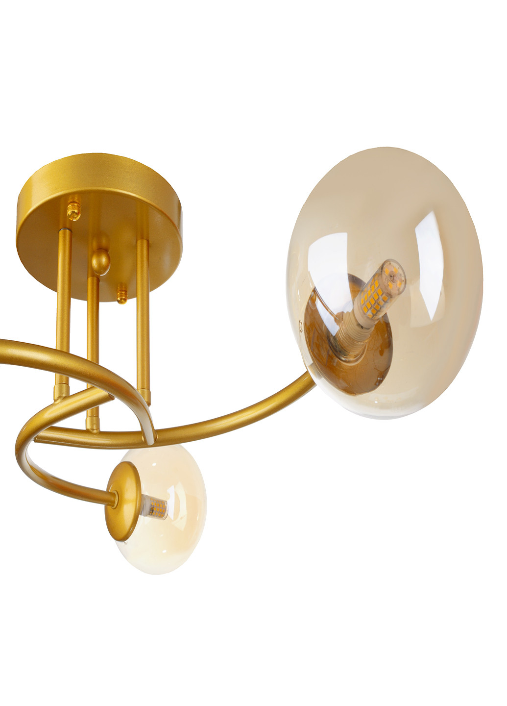 Стельова люстра на 3 лампочки BR-01 651C/3 G9 G Brille (251891844)