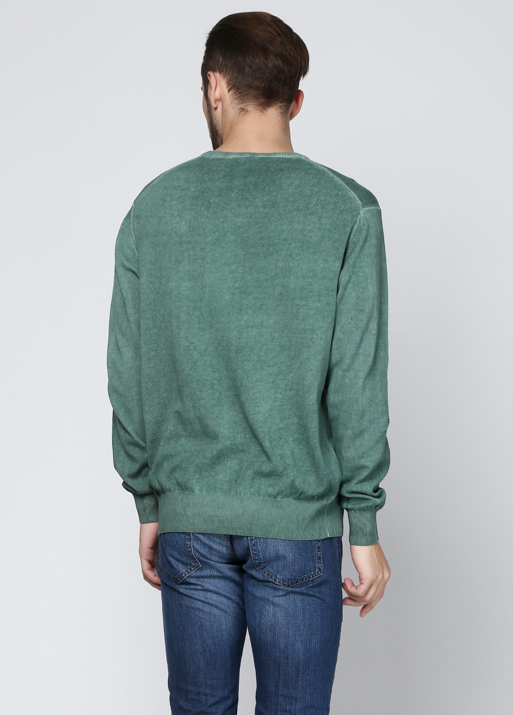 Светло-зеленый демисезонный пуловер пуловер Cashmere