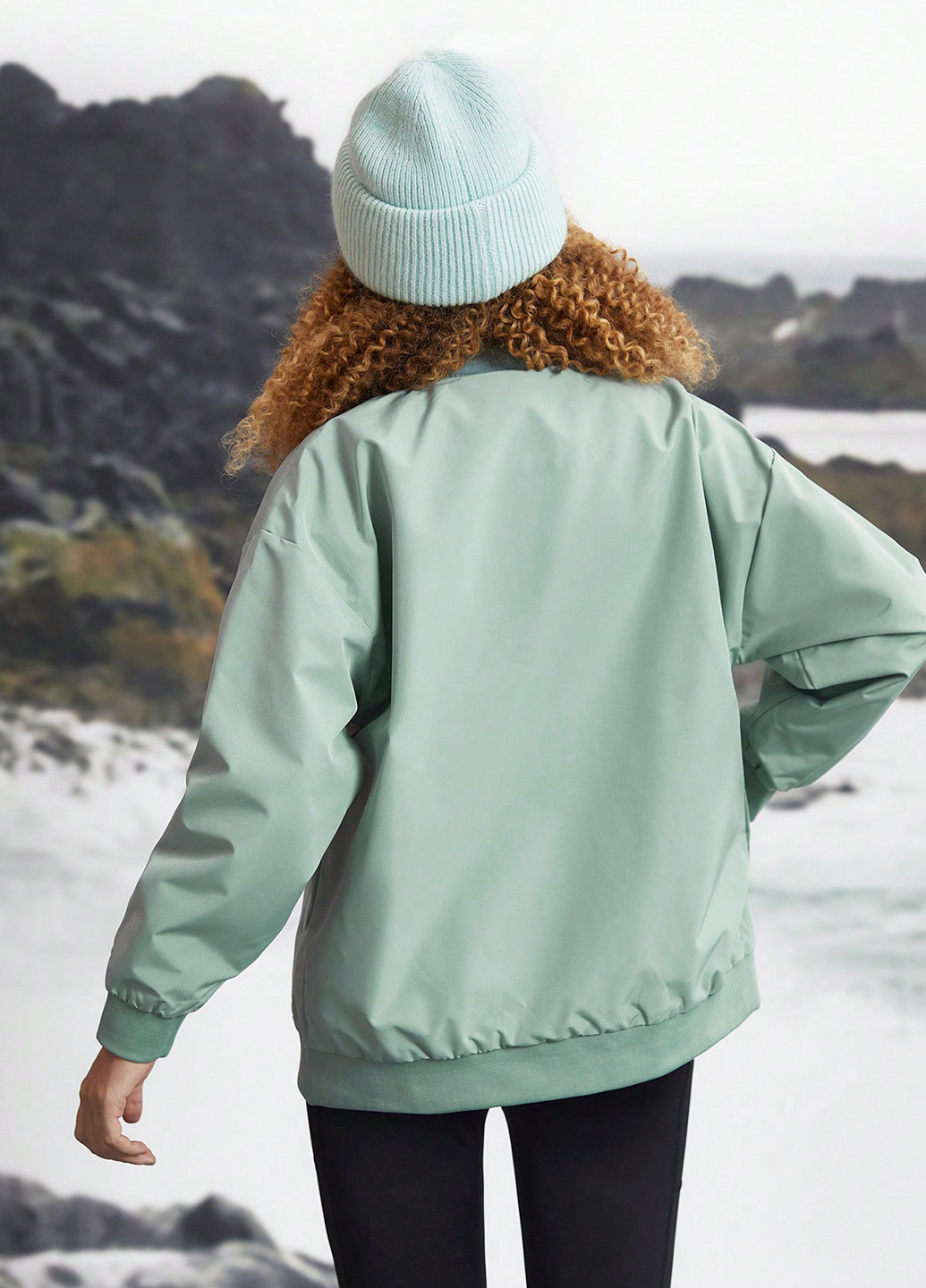 Бомбер SHEIN на кнопках, на блискавці (366742989)