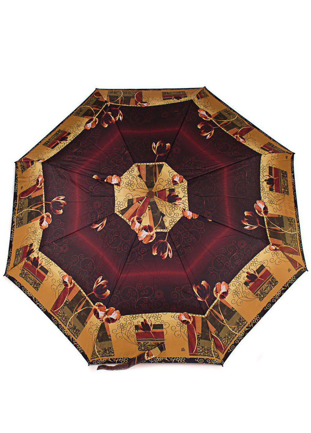 Женский складной зонт полуавтомат 101 см Airton (194317570)