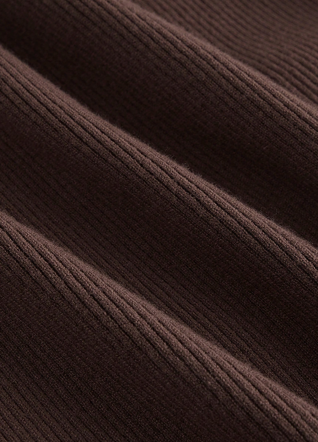 Коричнева кежуал сукня з відкритими плечима SHEIN однотонна