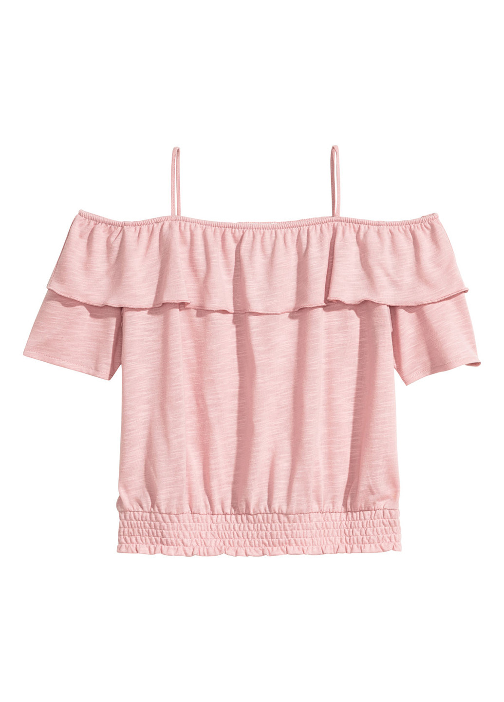 Розовая блузка H&M летняя