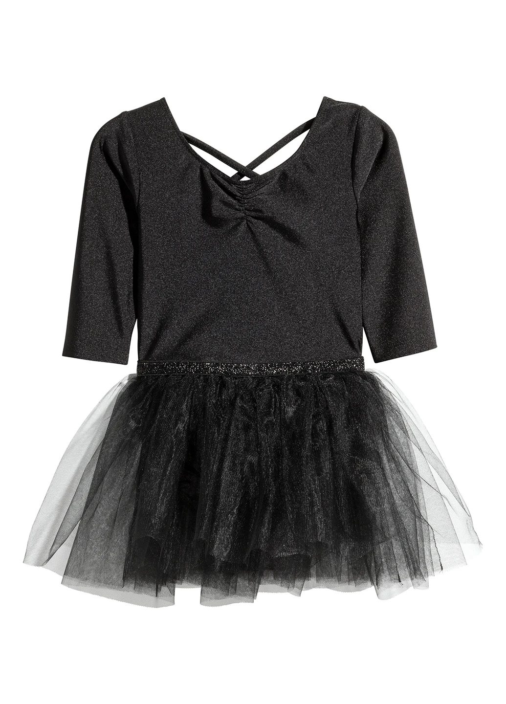 Черный демисезонный купальник купальник-платье H&M