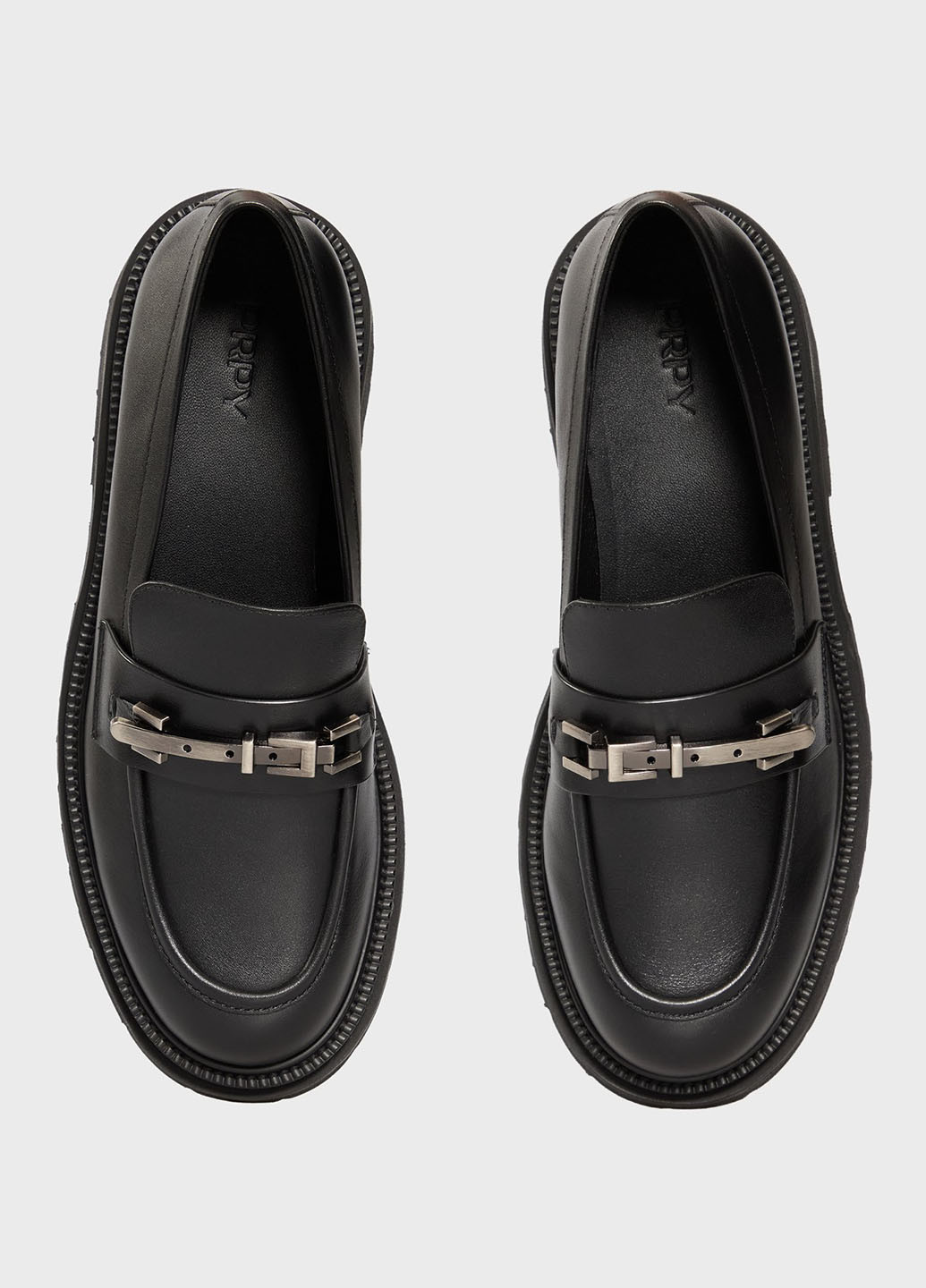 PRPY Туфли лоферы черный з натуральная кожа, китай — демисезон (361230578)