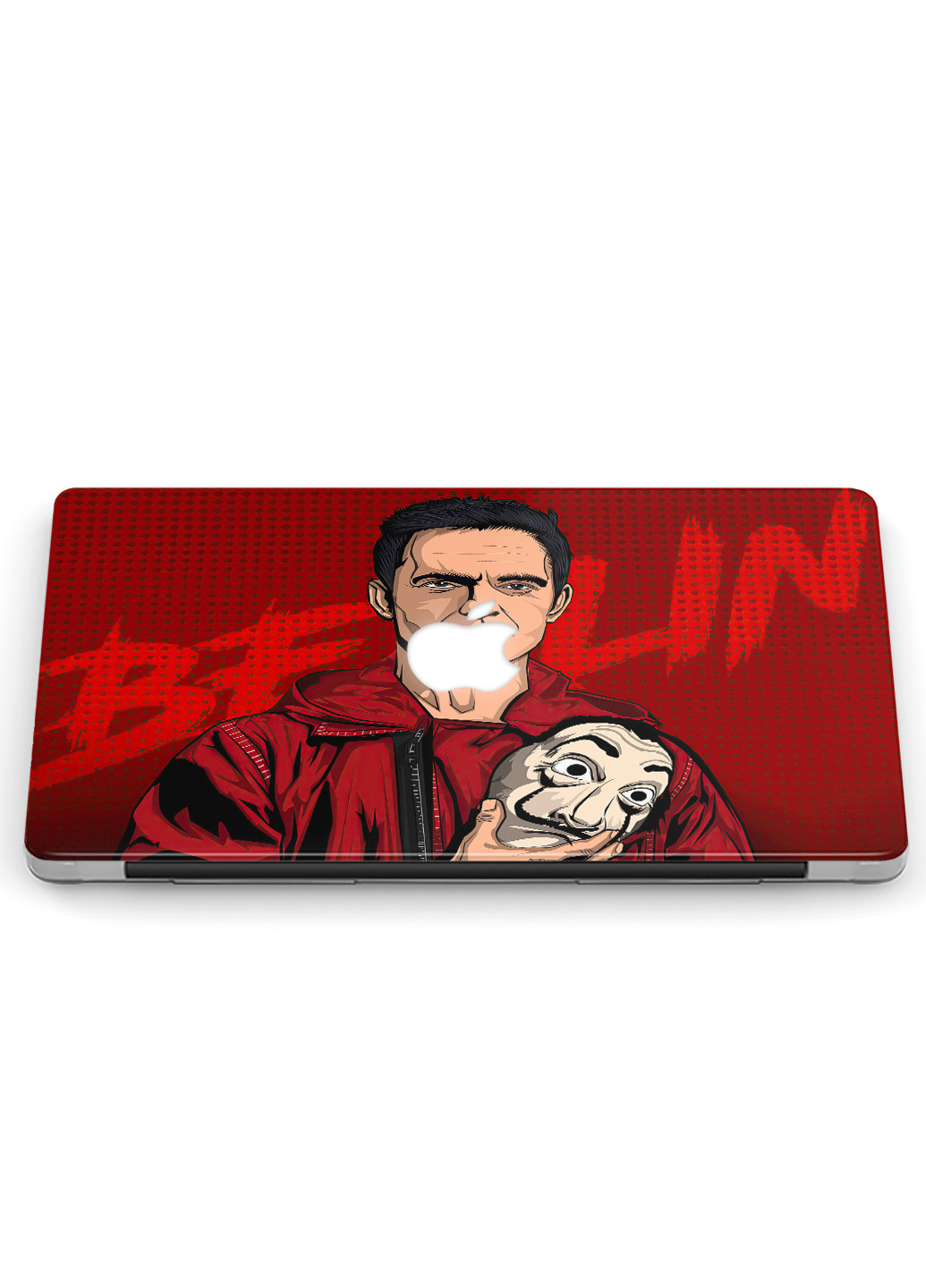 Чохол пластиковий для Apple MacBook Pro 15 A1707/A1990 Паперовий будинок Берлін (Paper house) La casa de papel (9649-2290) MobiPrint (218988232)